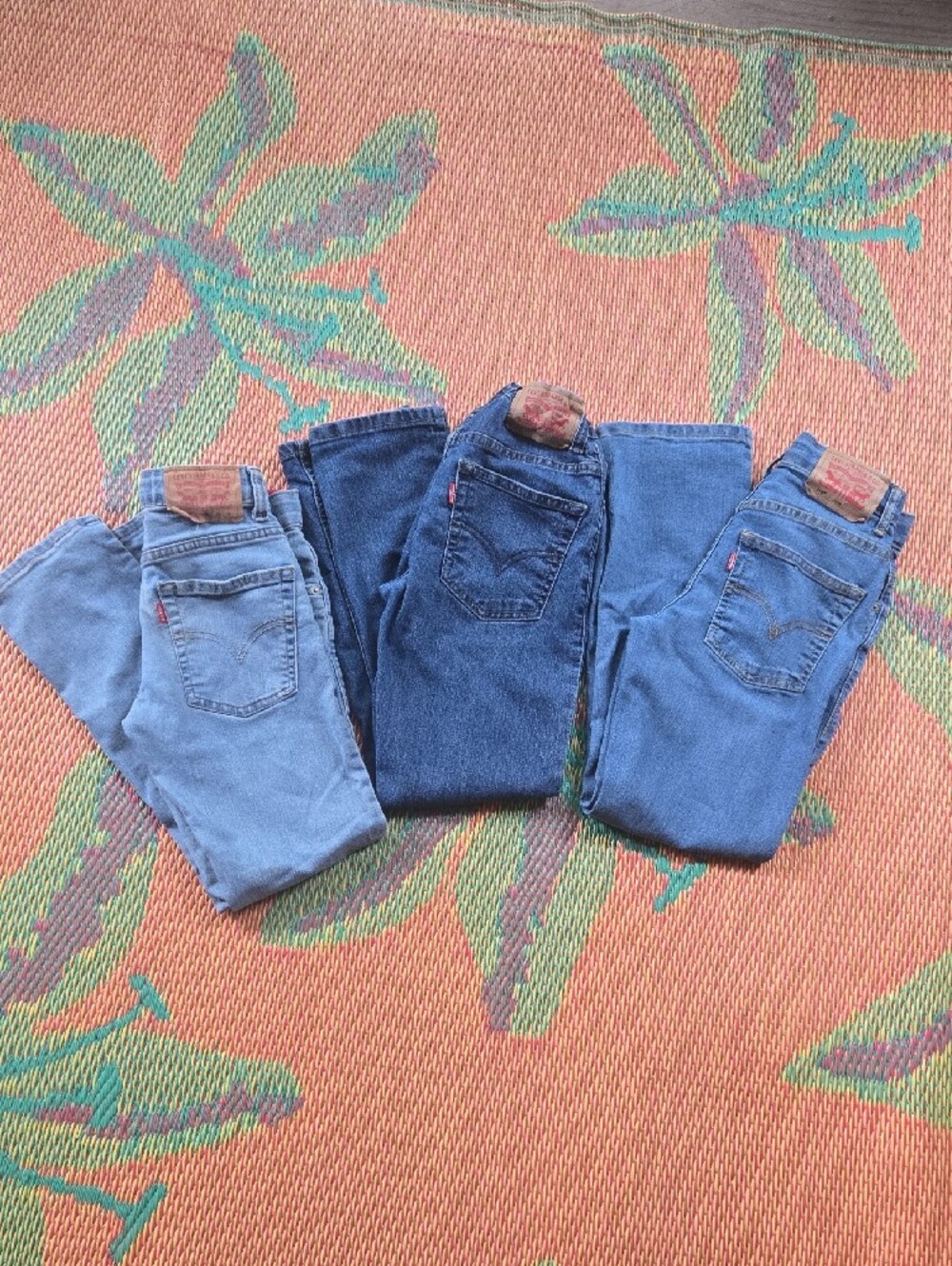 Levi's Boys Jeans Size 10... All 3 Pairs Light, Medium and Dark Blue for $27!